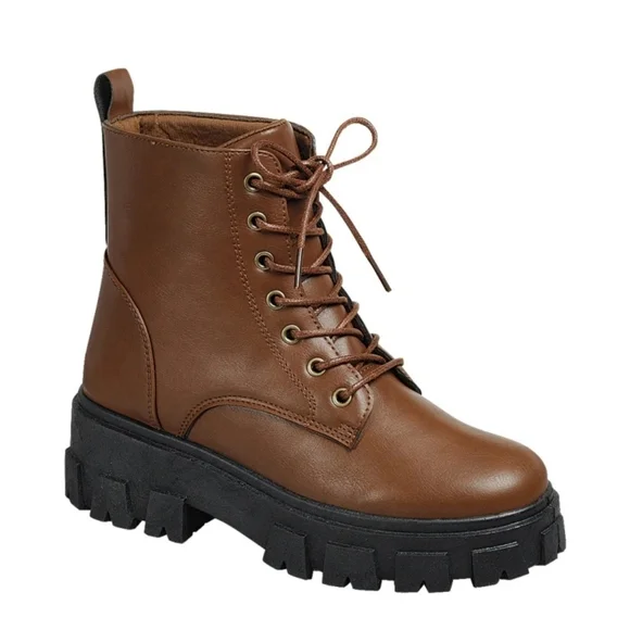 Bibi combat Boot - dark Brown - Picture 3 of 3